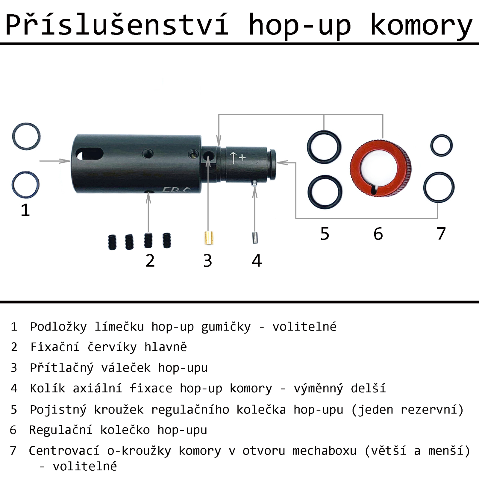 EPeS Hop-up chamber M60 and PKM OD-A-E350-M60 asgbox.pl EPeS Hop-up chamber M60 and PKM - obrazek 9