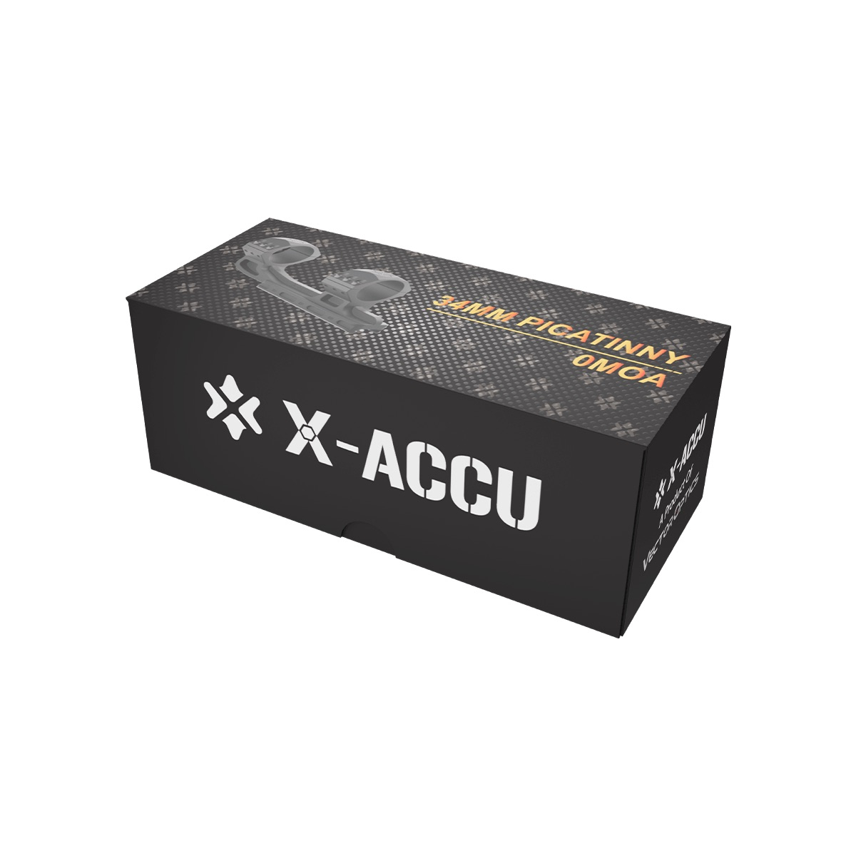 One-piece mount for CANT 34mm scope, 0MOA standard tilt - Black OD-A-XASR-3014 asgbox.pl One-piece mount for CANT 34mm scope, 0MOA standard tilt - Black - obrazek 8