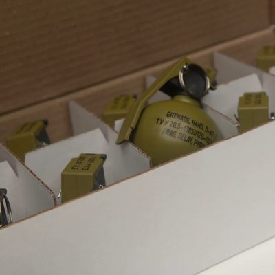 10x Airsoft hand grenade P-67G NATO OD-A-P-67G-10 asgbox.pl