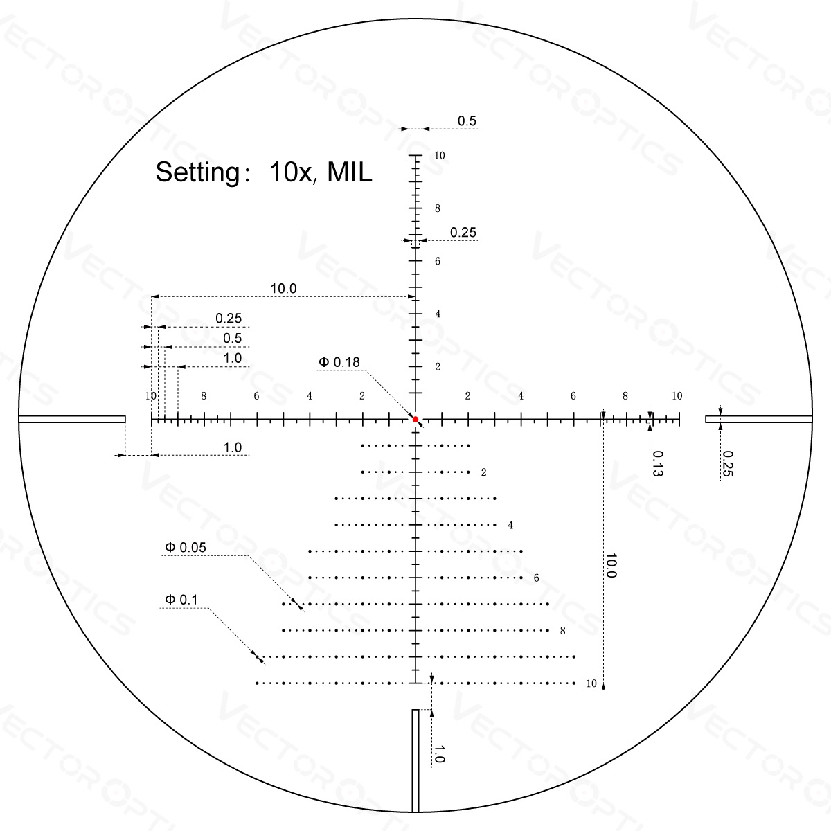 Riflescope VEYRON 6-24x44IR SFP OD-A-SCOL-49 asgbox.pl Riflescope VEYRON 6-24x44IR SFP - obrazek 8