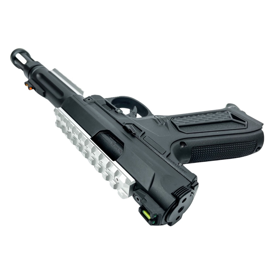 CNC Upper and Lower Picatinny Rail Set for AAP-01 - Silver OD-A-CTM0057-SV asgbox.pl CNC Upper and Lower Picatinny Rail Set for AAP-01 - Silver - obrazek 6