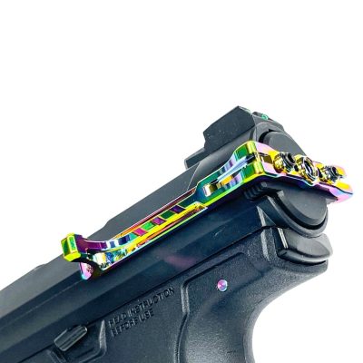 CNC aluminum FUKU-2 Reaper Charging Handle for AAP-01 - Chameleon (electroplated) OD-A-CTM0050-ECH asgbox.pl CNC aluminum FUKU-2 Reaper Charging Handle for AAP-01 - Chameleon (electroplated) OD-A-CTM0050-ECH asgbox.pl