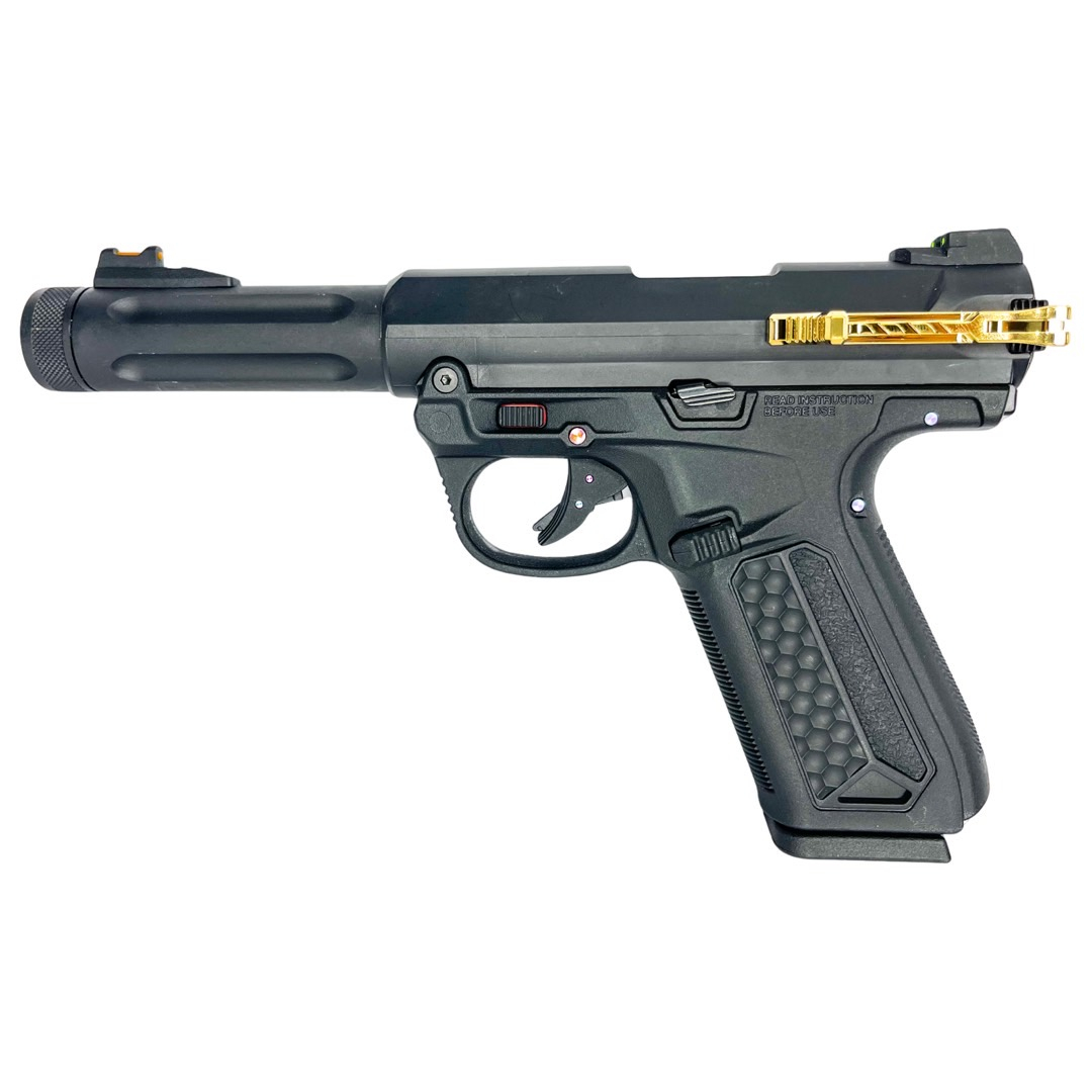 CNC aluminum FUKU-2 Reaper Charging Handle for AAP-01 - Gold (Electroplated) OD-A-CTM0050-EGD asgbox.pl CNC aluminum FUKU-2 Reaper Charging Handle for AAP-01 - Gold (Electroplated) - obrazek 7