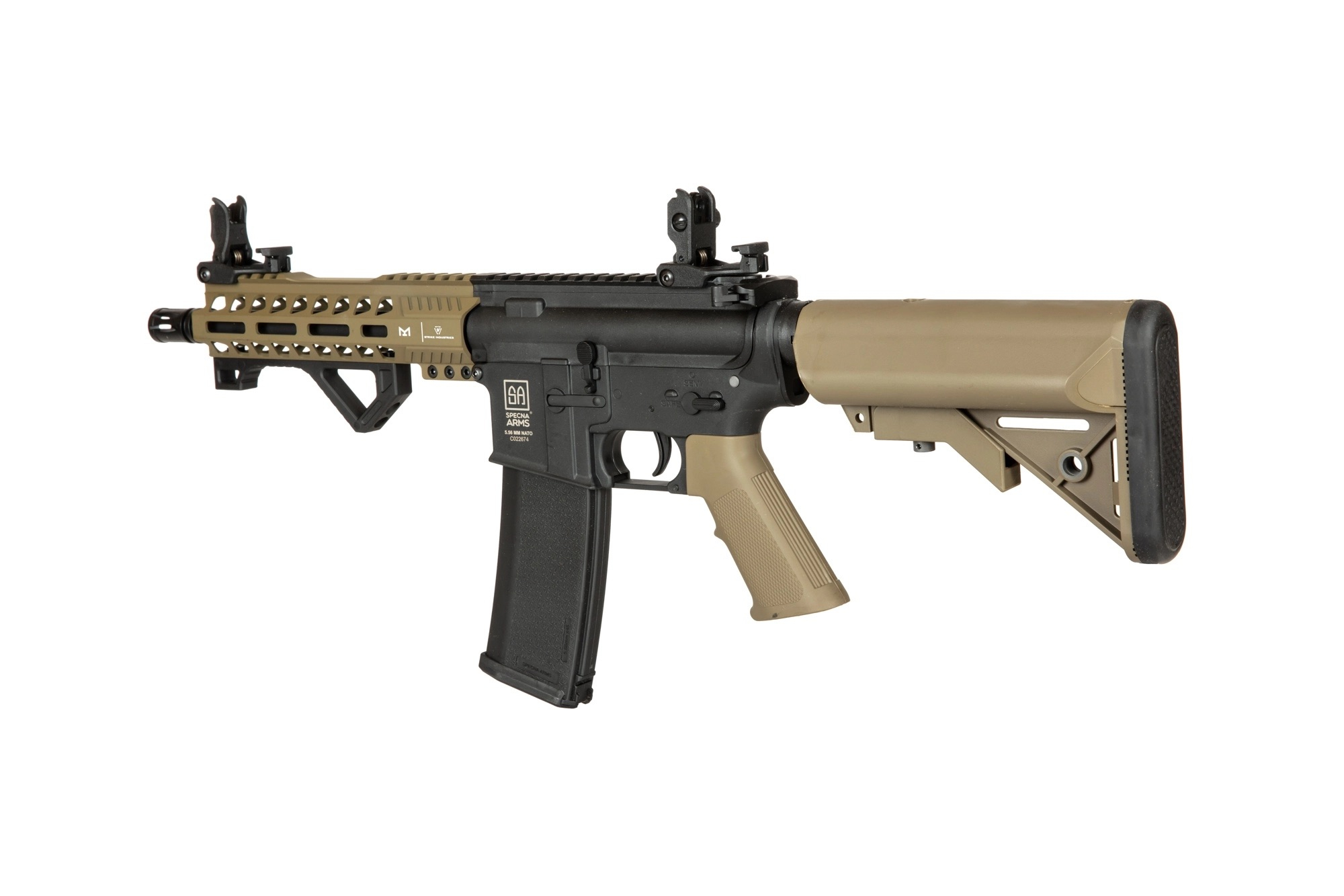 SA M4 CQB M-LOK HAL ETU(TM) (SA-C17 CORE(TM)) - Black/Tan OD-A-SPARMS245-BKTN asgbox.pl SA M4 CQB M-LOK HAL ETU(TM) (SA-C17 CORE(TM)) - Black/Tan - obrazek 6