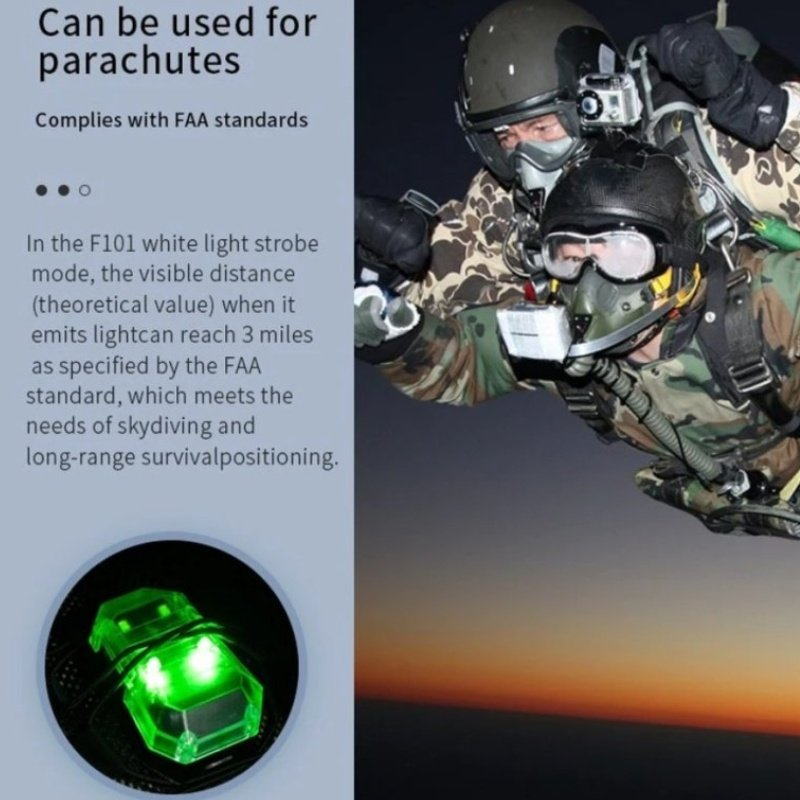 EARMOR F101 Stealth Identification Beacon (Green/White/IR Light) - Coyote Brown OD-A-F101-CB asgbox.pl EARMOR F101 Stealth Identification Beacon (Green/White/IR Light) - Coyote Brown - obrazek 9