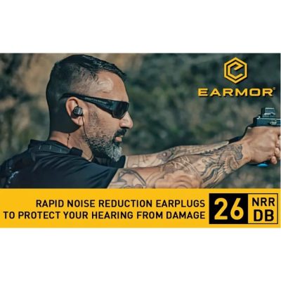 EARMOR M20T Bluetooth Earplugs Hearing Protection - Black OD-A-M20T-BK asgbox.pl EARMOR M20T Bluetooth Earplugs Hearing Protection - Black OD-A-M20T-BK asgbox.pl