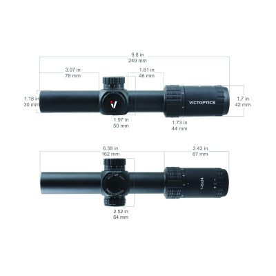 VictOptics S6 1-6x24 SFP LPVO Riflescope - Black OD-A-OPSL22 asgbox.pl VictOptics S6 1-6x24 SFP LPVO Riflescope - Black OD-A-OPSL22 asgbox.pl