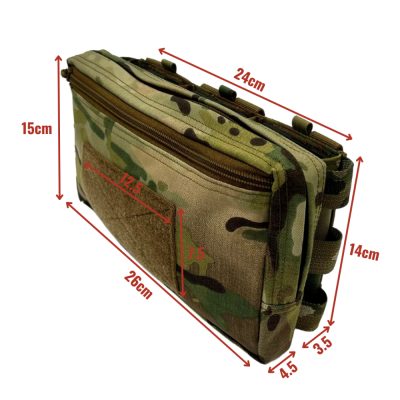 WAS Triple Snap MAG Molle Utility Pouch (AR15 / AK) - MultiCam(R) OD-A-W-EO-TSMP-UP-MC asgbox.pl