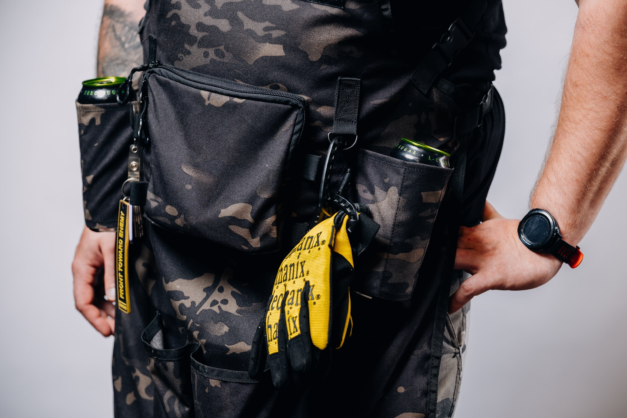 ANAREUS Tactical Grill Apron GrillCommander, Laser-cut - MC Black OD-A-ANAR81-MCB asgbox.pl ANAREUS Tactical Grill Apron GrillCommander, Laser-cut - MC Black - obrazek 13