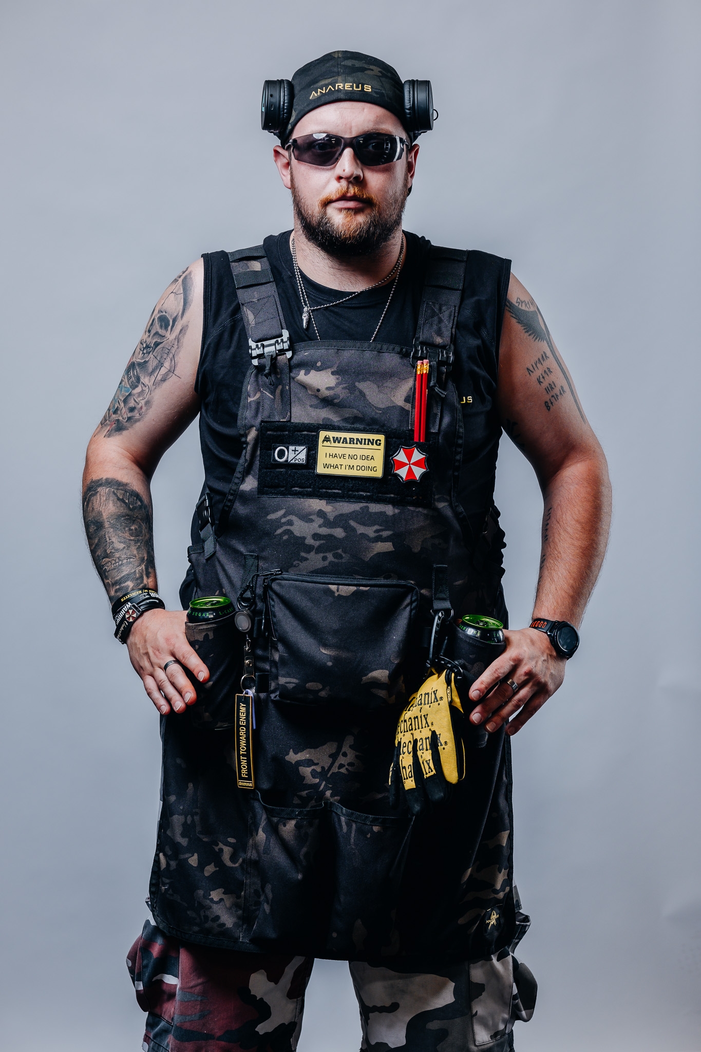 ANAREUS Tactical Grill Apron GrillCommander, Laser-cut - MC OD-A-ANAR81-MC asgbox.pl ANAREUS Tactical Grill Apron GrillCommander, Laser-cut - MC - obrazek 10