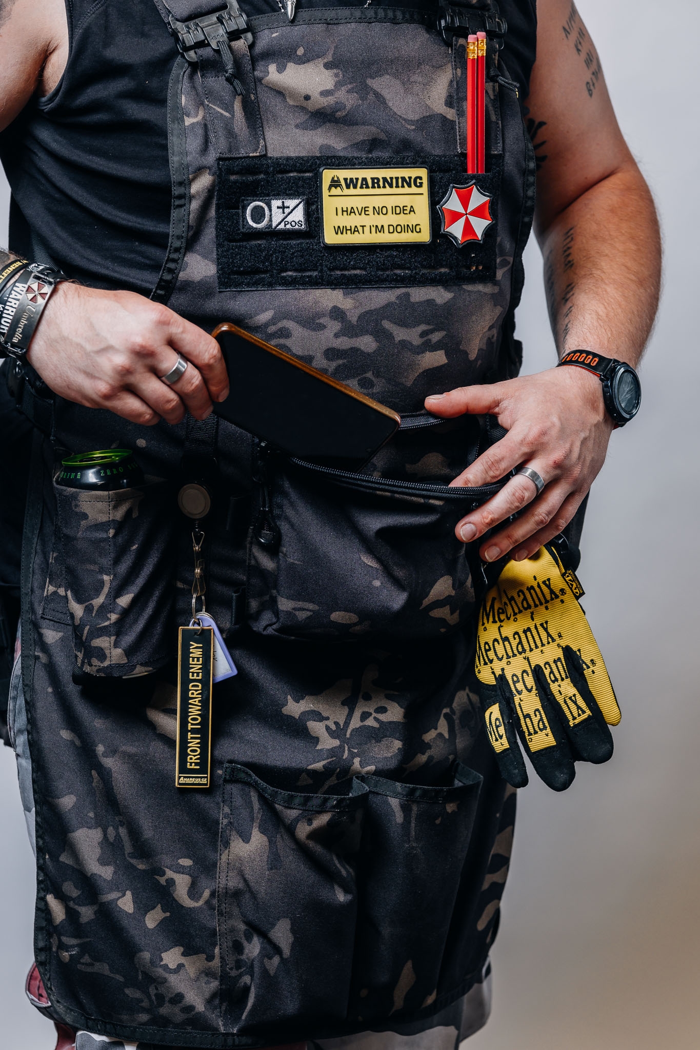 ANAREUS Tactical Grill Apron GrillCommander, Laser-cut - VZ95 OD-A-ANAR81-VZ95 asgbox.pl ANAREUS Tactical Grill Apron GrillCommander, Laser-cut - VZ95 - obrazek 12