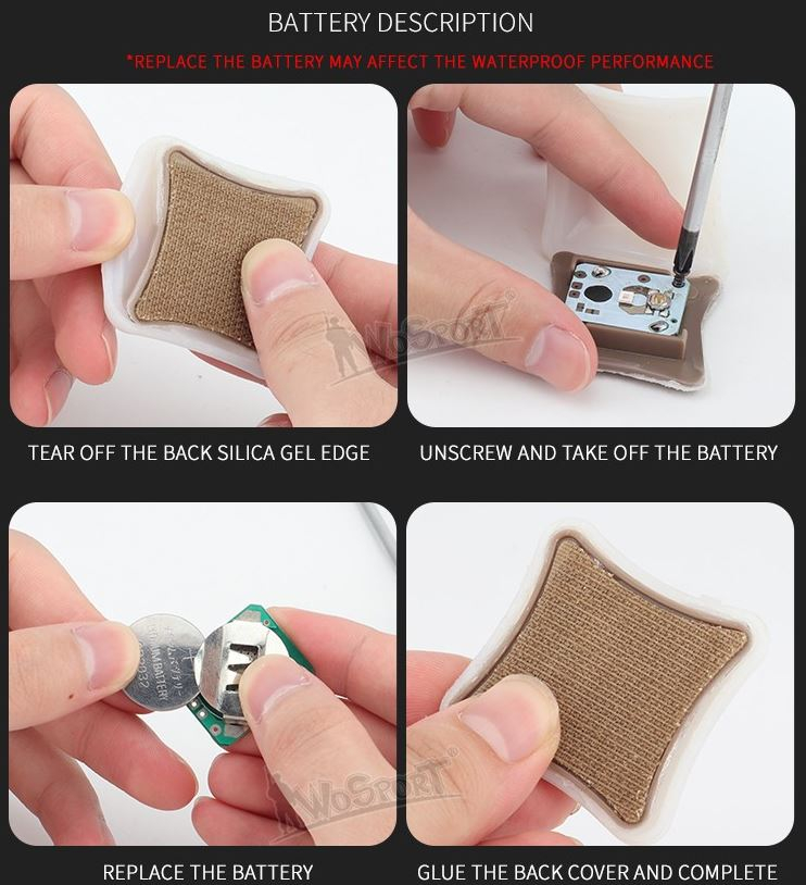 WST Tactical Signal Light II, 4 x 4 cm - White OD-A-WOSP114-WH asgbox.pl WST Tactical Signal Light II, 4 x 4 cm - White - obrazek 6