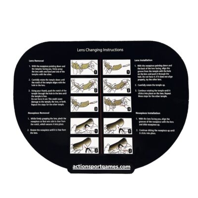 STRIKE DROP ZONE Protective Glasses, 4 Lenses H2X Anti-Fog - Black OD-A-STRIKE077 asgbox.pl STRIKE DROP ZONE Protective Glasses, 4 Lenses H2X Anti-Fog - Black OD-A-STRIKE077 asgbox.pl