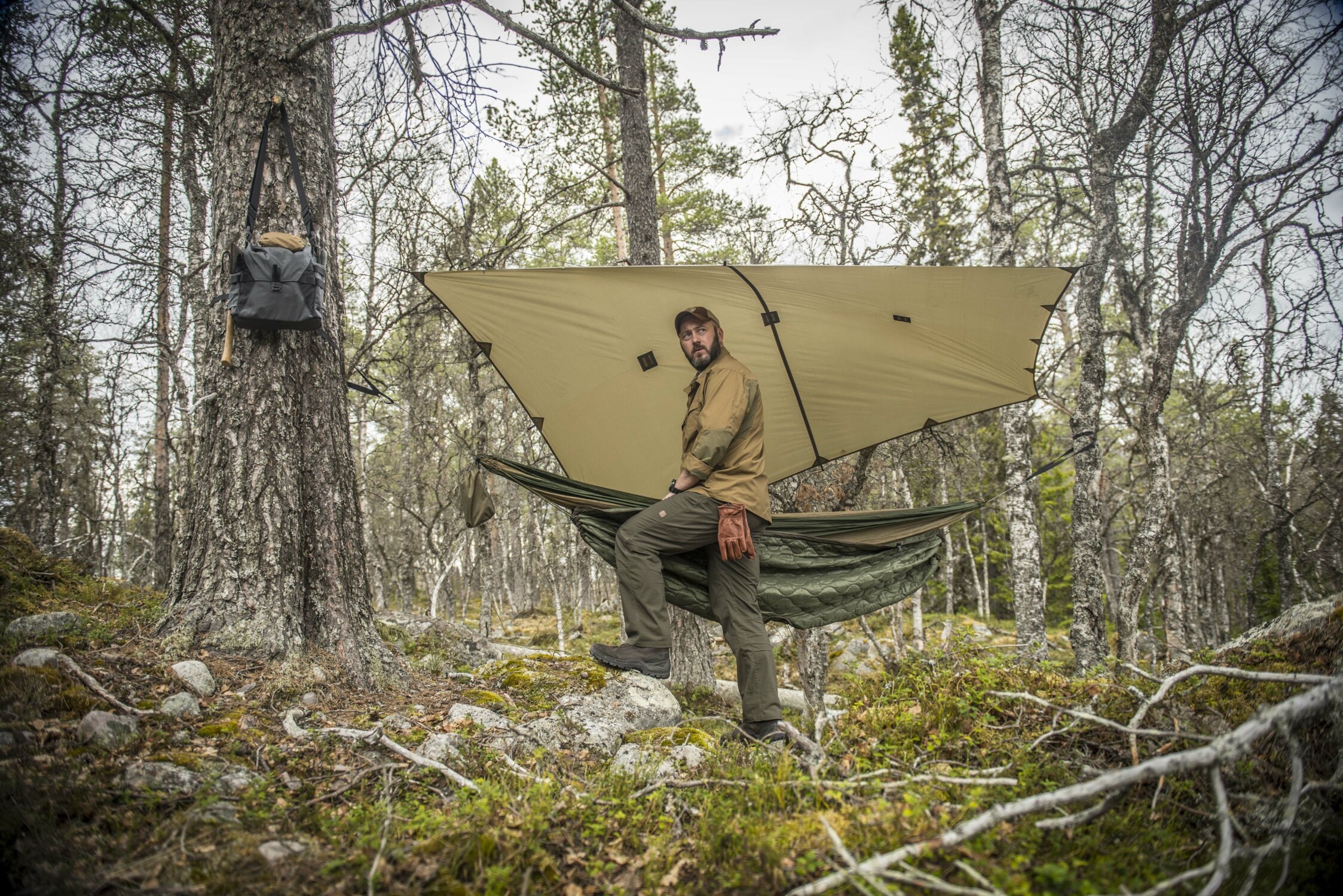 HELIKON Bivouac Tent SUPERTARP(R), Small - US Woodland OD-A-PO-STS-PO-03 asgbox.pl HELIKON Bivouac Tent SUPERTARP(R), Small - US Woodland - obrazek 8