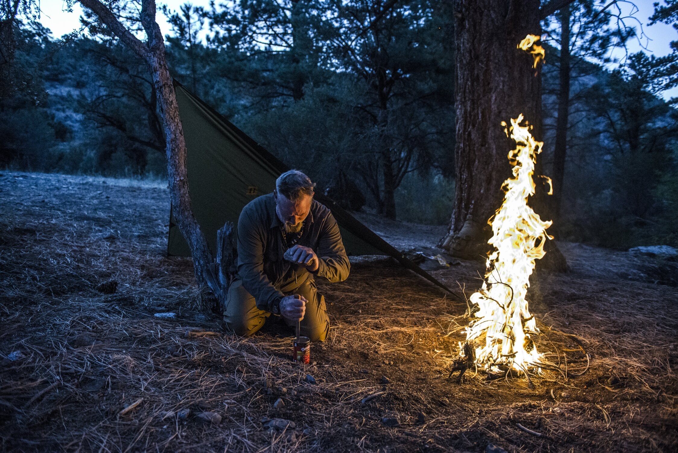 HELIKON Bivouac Tent SUPERTARP(R), Small - Brown OD-A-PO-STS-PO-0A asgbox.pl HELIKON Bivouac Tent SUPERTARP(R), Small - Brown - obrazek 9