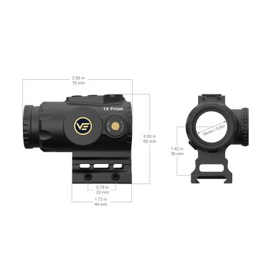 PARAGON 1x16 Micro Prism Sight - Black OD-A-SCPS-M01 asgbox.pl PARAGON 1x16 Micro Prism Sight - Black OD-A-SCPS-M01 asgbox.pl