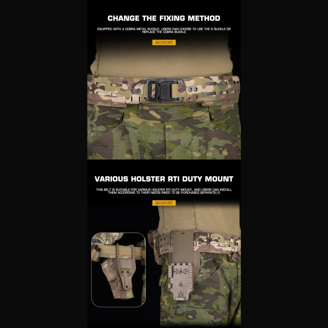 WST WRC Lightweight Combination Shooters Belt with Molle Webbing - Ranger Green OD-A-WOSP192-RG asgbox.pl WST WRC Lightweight Combination Shooters Belt with Molle Webbing - Ranger Green - obrazek 6