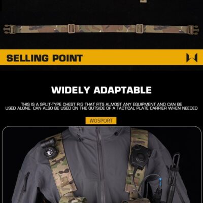 WST Split Tactical Chest Rig Alpha - MC OD-A-WOSP218-MC asgbox.pl WST Split Tactical Chest Rig Alpha - MC OD-A-WOSP218-MC asgbox.pl