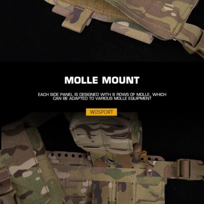 WST Split Tactical Chest Rig Alpha - Ranger Green OD-A-WOSP218-RG asgbox.pl WST Split Tactical Chest Rig Alpha - Ranger Green OD-A-WOSP218-RG asgbox.pl