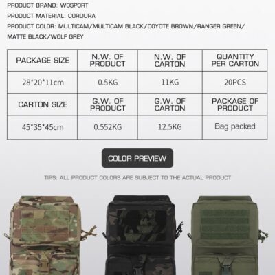 WST Scarab Tactical Molle Backplate - Black OD-A-WOSP217-BK asgbox.pl WST Scarab Tactical Molle Backplate - Black OD-A-WOSP217-BK asgbox.pl