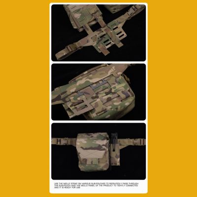 WST Fanny Pack Molle Adapter Panel , Small (4 Rows) - Coyote OD-A-WOSP197-COY asgbox.pl WST Fanny Pack Molle Adapter Panel , Small (4 Rows) - Coyote OD-A-WOSP197-COY asgbox.pl