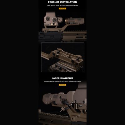 WST T1 HYDRA MOUNT, Low RIS / Guide rail - Tan OD-A-WOSP199-TAN asgbox.pl WST T1 HYDRA MOUNT, Low RIS / Guide rail - Tan OD-A-WOSP199-TAN asgbox.pl