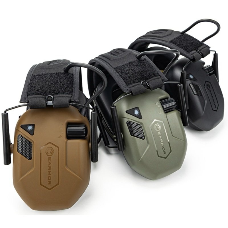 EARMOR M300T Bluetooth Electronic Hearing Protector - Coyote Brown OD-A-M300T-CB asgbox.pl EARMOR M300T Bluetooth Electronic Hearing Protector - Coyote Brown - obrazek 11
