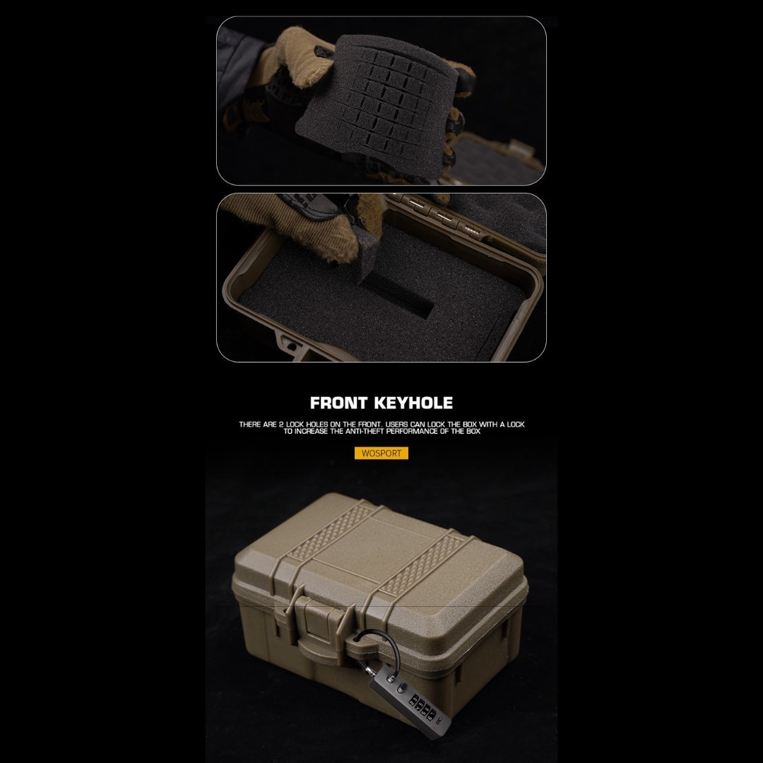 WST Tactical Storage Box 13.5 x 9 x 7 cm - Black OD-A-WOSP206-BK asgbox.pl WST Tactical Storage Box 13.5 x 9 x 7 cm - Black - obrazek 6