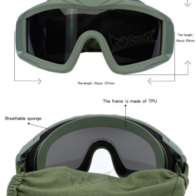 WST Desert Storm Goggles, 3 Lenses set - Black OD-A-WOSP35-BK asgbox.pl WST Desert Storm Goggles, 3 Lenses set - Black OD-A-WOSP35-BK asgbox.pl