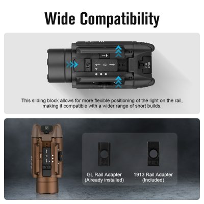 OLIGHT Pistol Flashlight Valkyrie PL-3S 1000 lm - Black OD-A-OLIGHT003 asgbox.pl OLIGHT Pistol Flashlight Valkyrie PL-3S 1000 lm - Black OD-A-OLIGHT003 asgbox.pl