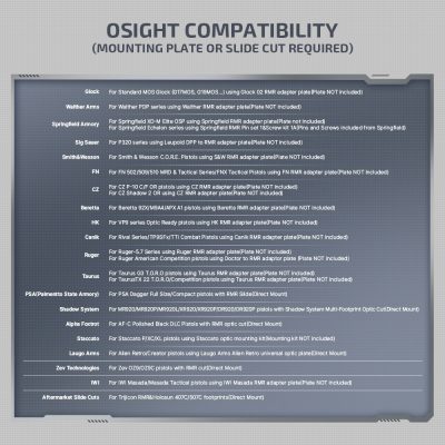 OLIGHT Red Dot Sight OSIGHT GRN (Green Dot) with Powerbank - Black OD-A-OLIGHT026-GRN asgbox.pl OLIGHT Red Dot Sight OSIGHT GRN (Green Dot) with Powerbank - Black OD-A-OLIGHT026-GRN asgbox.pl