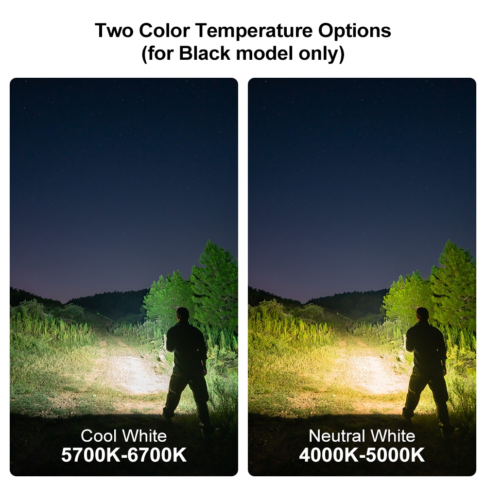 OLIGHT Flashlight ARKFELD Pro UV 1300 lm, Green Laser - Black OD-A-OLIGHT021 asgbox.pl OLIGHT Flashlight ARKFELD Pro UV 1300 lm, Green Laser - Black - obrazek 8