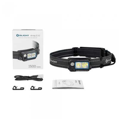 OLIGHT Rechargeable Headlamp ARRAY 2 Pro 1500 lm - Black OD-A-OLIGHT024-BK asgbox.pl OLIGHT Rechargeable Headlamp ARRAY 2 Pro 1500 lm - Black OD-A-OLIGHT024-BK asgbox.pl