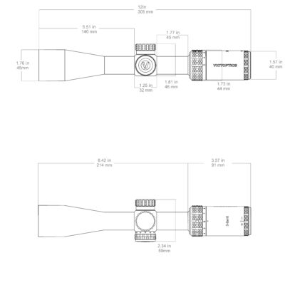 Riflescope VictOptics SOI 3-9x40 - Black OD-A-VIOC-03 asgbox.pl Riflescope VictOptics SOI 3-9x40 - Black OD-A-VIOC-03 asgbox.pl