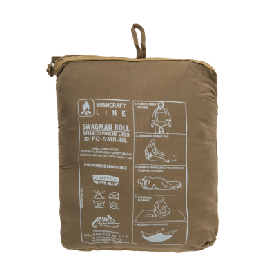 HELIKON Multifunctional Poncho SWAGMAN ROLL(R) - Earth Brown OD-A-PO-SMR-NL-0A asgbox.pl