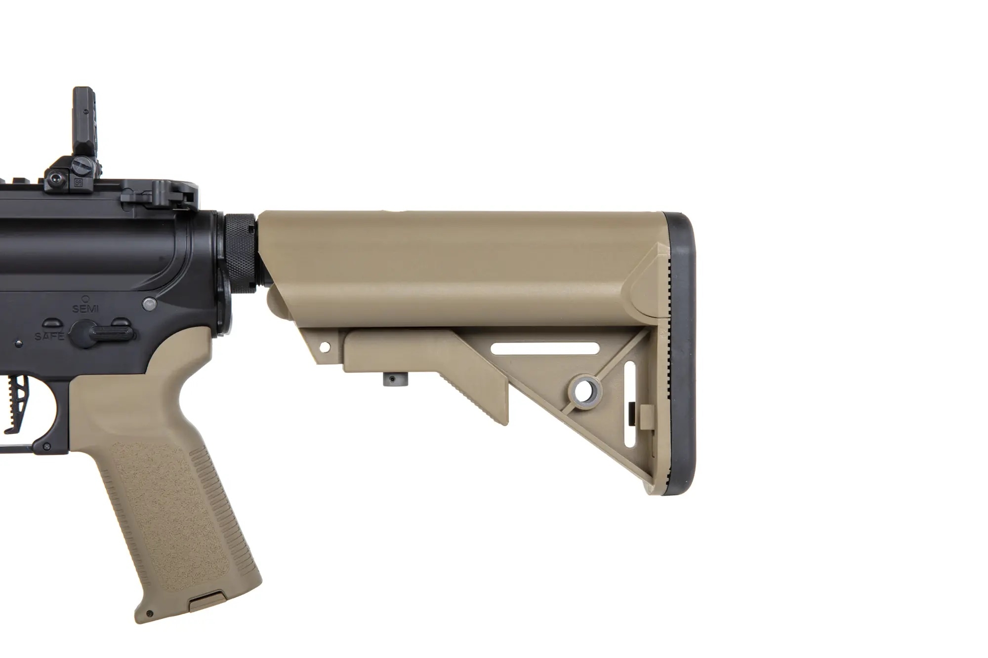SA M4 Carbine M-LOK (SA-P20 Prime(TM) Aster II ETU) with Brushless Motor - Black/Tan OD-A-SPARMS268-TAN asgbox.pl SA M4 Carbine M-LOK (SA-P20 Prime(TM) Aster II ETU) with Brushless Motor - Black/Tan - obrazek 7