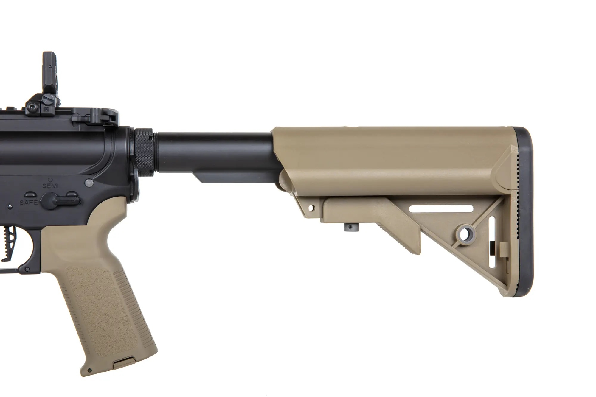 SA M4 Carbine M-LOK (SA-P20 Prime(TM) Aster II ETU) with Brushless Motor - Black/Tan OD-A-SPARMS268-TAN asgbox.pl SA M4 Carbine M-LOK (SA-P20 Prime(TM) Aster II ETU) with Brushless Motor - Black/Tan - obrazek 8