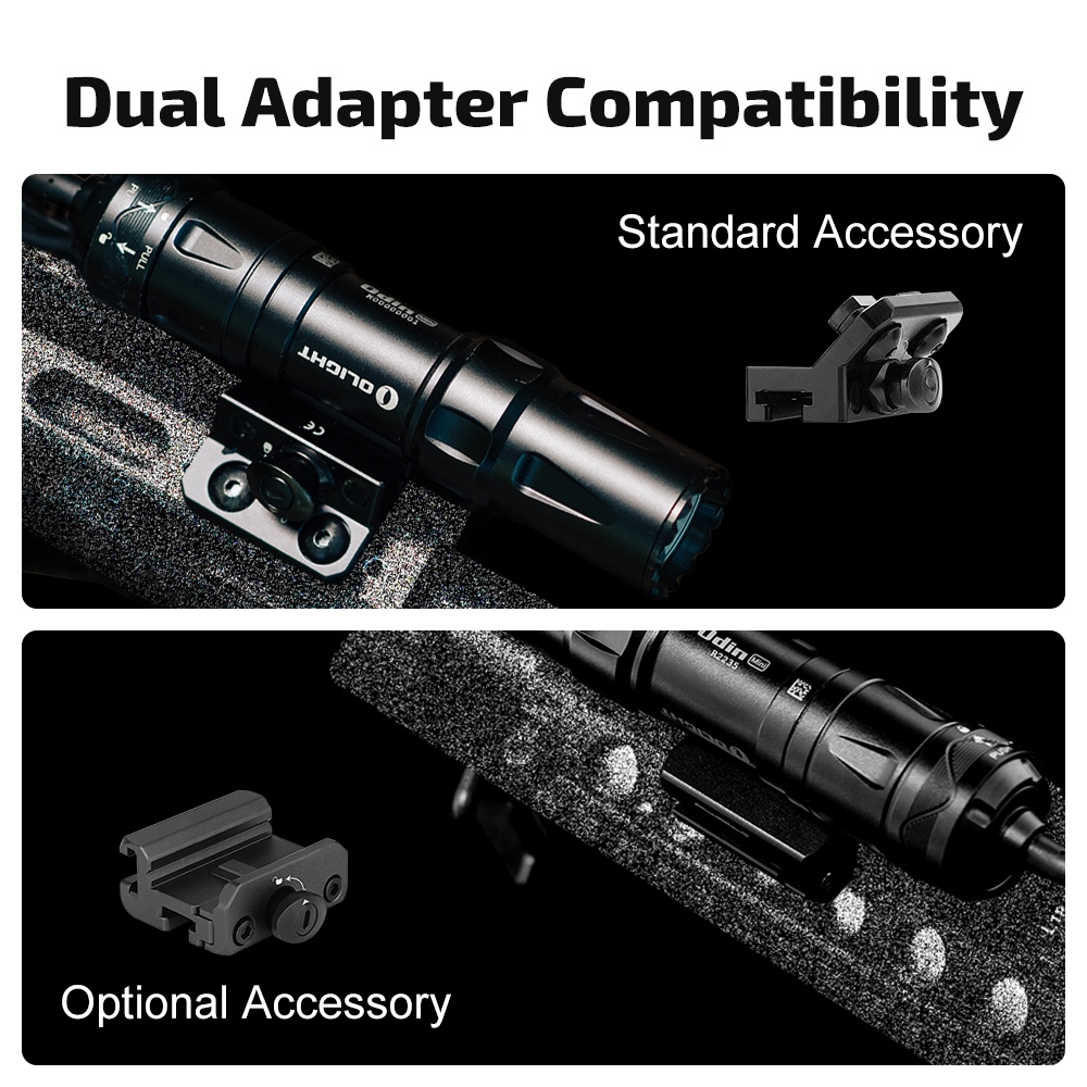 OLIGHT Rifle Flashlight ODIN Mini 1250 lm, M-LOK Mount - Tan OD-A-OLIGHT007-TAN asgbox.pl OLIGHT Rifle Flashlight ODIN Mini 1250 lm, M-LOK Mount - Tan - obrazek 9