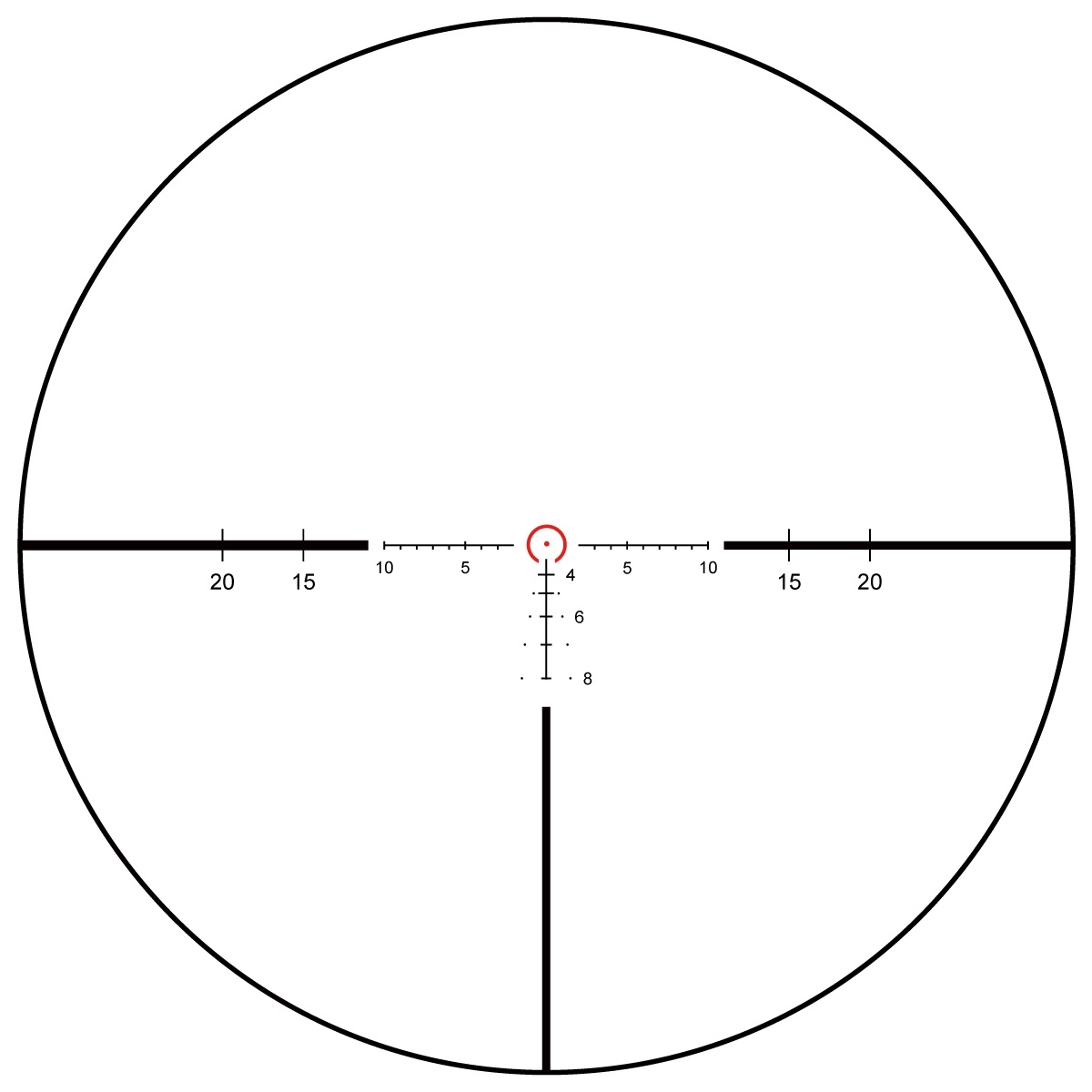 LPVO Riflescope CONTINENTAL X8 1-8x24 ED TACTICAL SFP - Black OD-A-SCOC-T37 asgbox.pl LPVO Riflescope CONTINENTAL X8 1-8x24 ED TACTICAL SFP - Black - obrazek 10