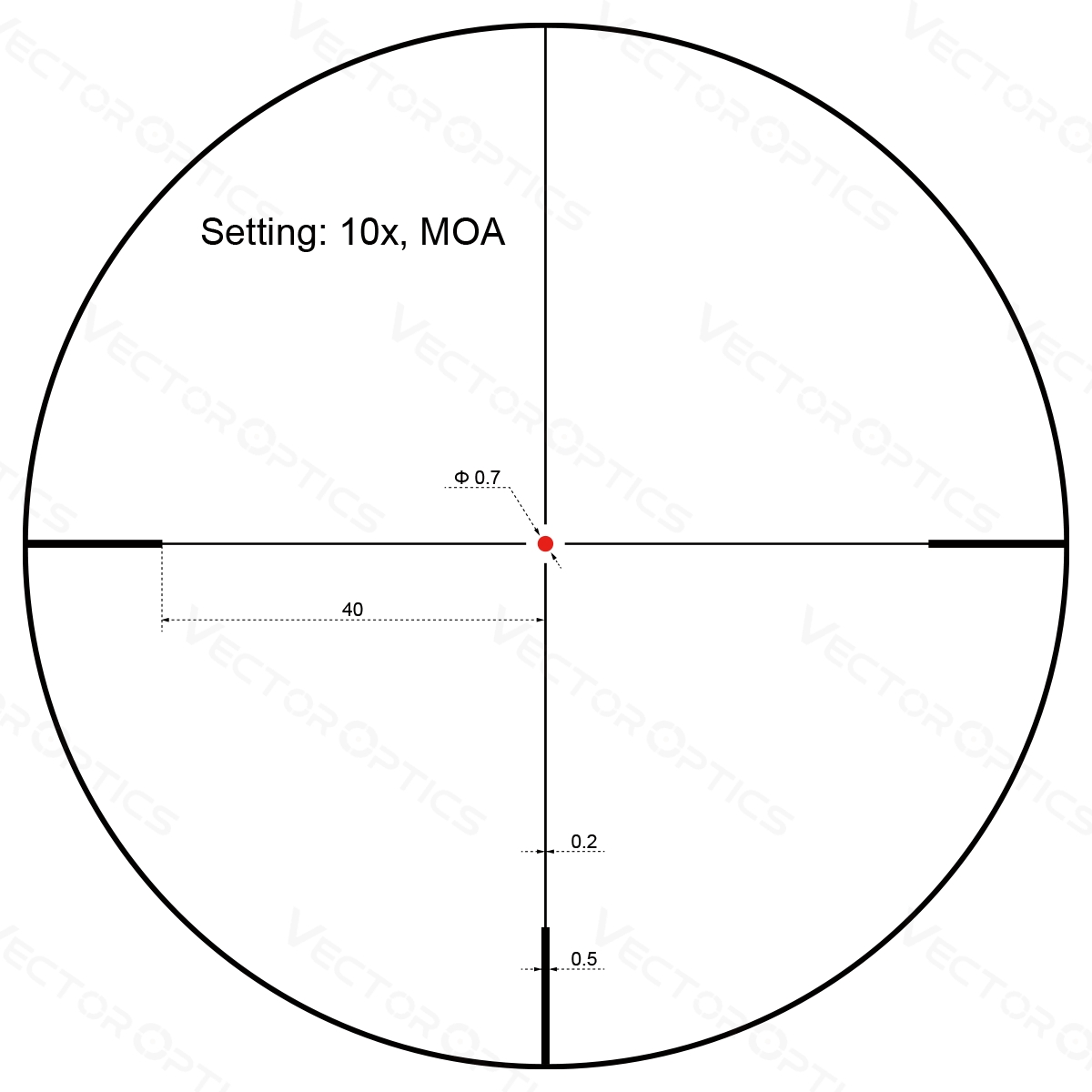 Riflescope FORESTER 2-10x40 - Black OD-A-SCOM-02 asgbox.pl Riflescope FORESTER 2-10x40 - Black - obrazek 10