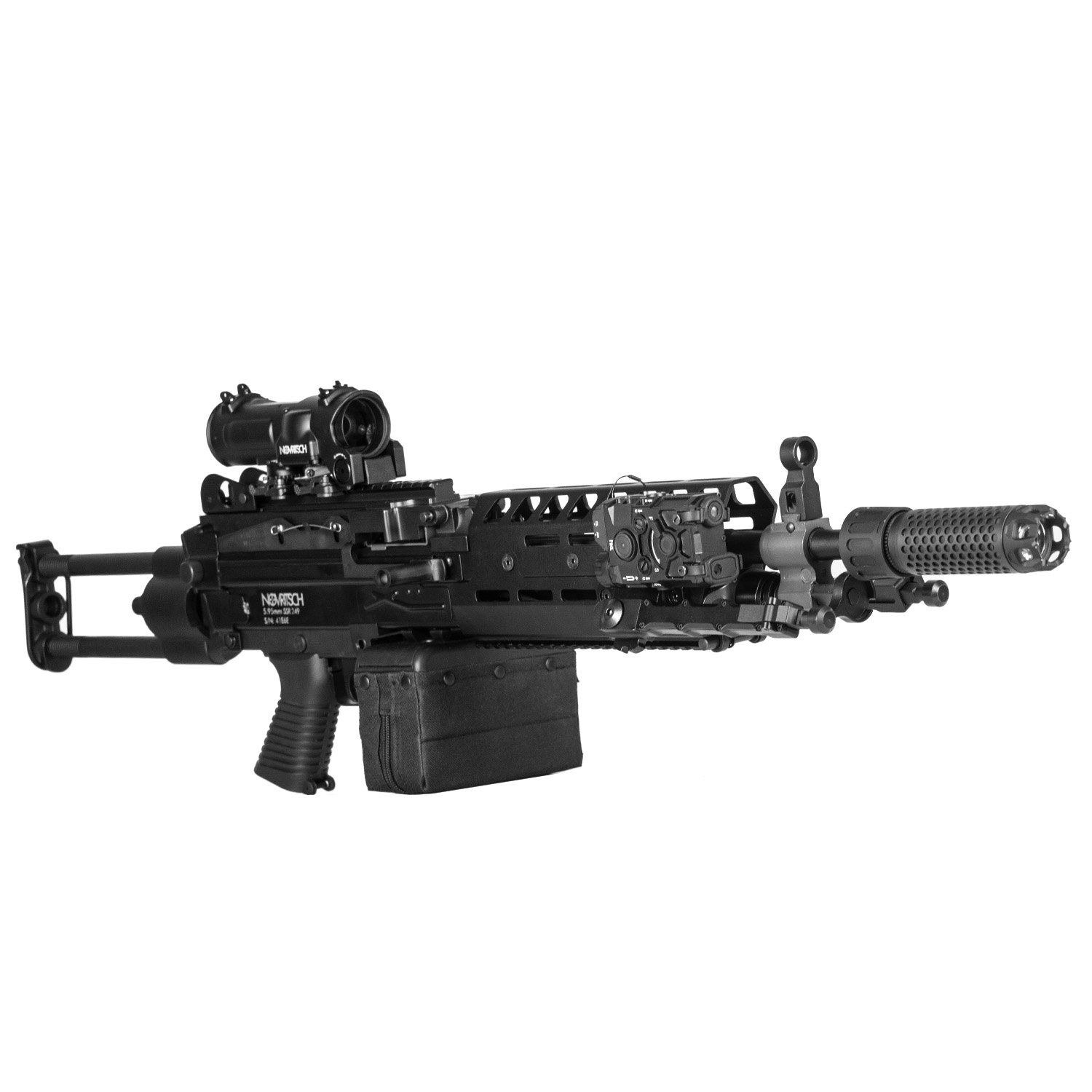 Novritsch SSR249 Light Machine Gun - Black OD-A-NOVRITSCH224 asgbox.pl Novritsch SSR249 Light Machine Gun - Black - obrazek 12