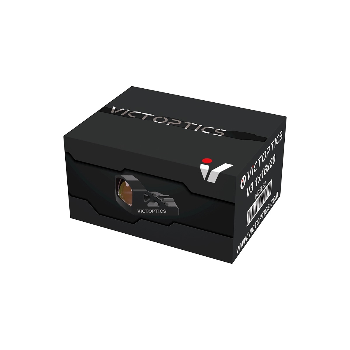 VictOptics V3 1x16x20 MAG Red Dot Sight - Black OD-A-RDSL32 asgbox.pl VictOptics V3 1x16x20 MAG Red Dot Sight - Black - obrazek 10