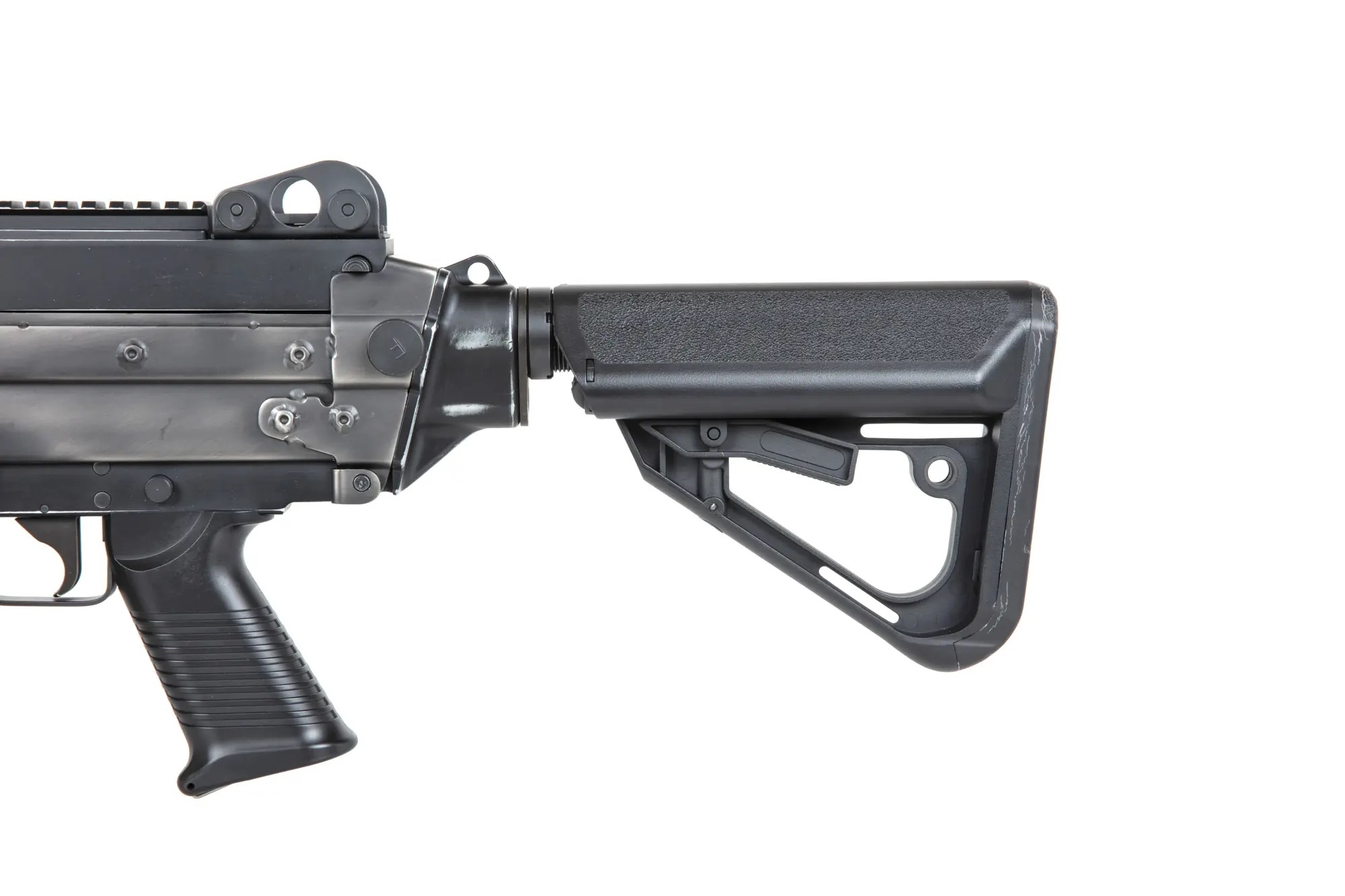 A a K T8 SP Systems MK46 MOD 0 LMG - Black (Battleworn) OD-A-AK00079-BATBK asgbox.pl A a K T8 SP Systems MK46 MOD 0 LMG - Black (Battleworn) - obrazek 7