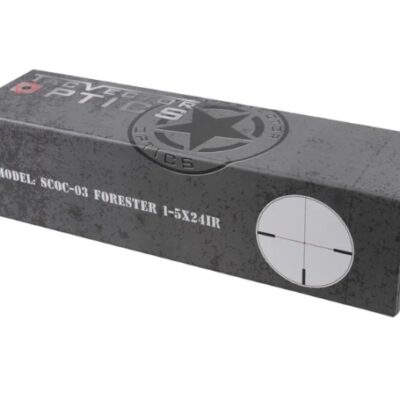 LPVO Riflescope FORESTER 1-5x24 SFP Gen1 - Black OD-A-SCOC-03 asgbox.pl LPVO Riflescope FORESTER 1-5x24 SFP Gen1 - Black OD-A-SCOC-03 asgbox.pl