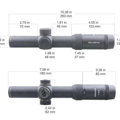 LPVO Riflescope FORESTER 1-5x24 SFP Gen1 - Black OD-A-SCOC-03 asgbox.pl LPVO Riflescope FORESTER 1-5x24 SFP Gen1 - Black OD-A-SCOC-03 asgbox.pl