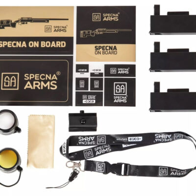 SA M40A5 (SA-S03 CORE(TM)) Sniper Rifle with Accessories - Black OD-A-SPARMS285-BK asgbox.pl