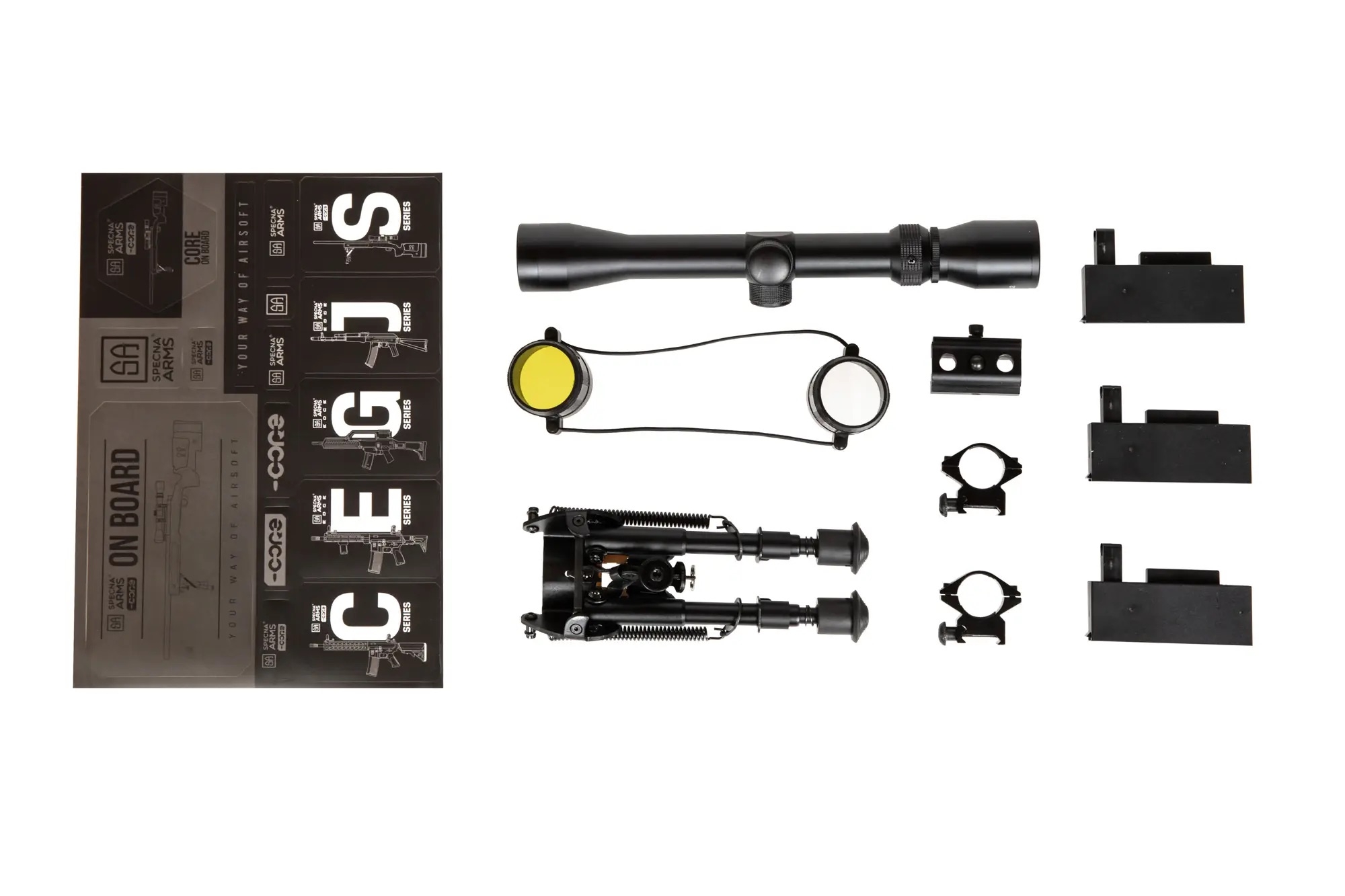 SA M40A3 High Velocity (SA-S02 CORE(TM)) Sniper Rifle with Accessories - Black OD-A-SPARMS283-BK asgbox.pl SA M40A3 High Velocity (SA-S02 CORE(TM)) Sniper Rifle with Accessories - Black - obrazek 12