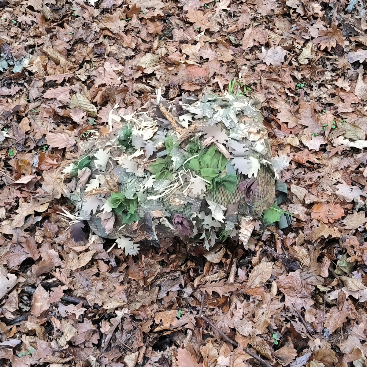 ANAREUS Pack of 3D SilkLeaf Camouflage Leaves, Small (25 Pcs) - Brown OD-A-ANAR91-S asgbox.pl ANAREUS Pack of 3D SilkLeaf Camouflage Leaves, Small (25 Pcs) - Brown - obrazek 6