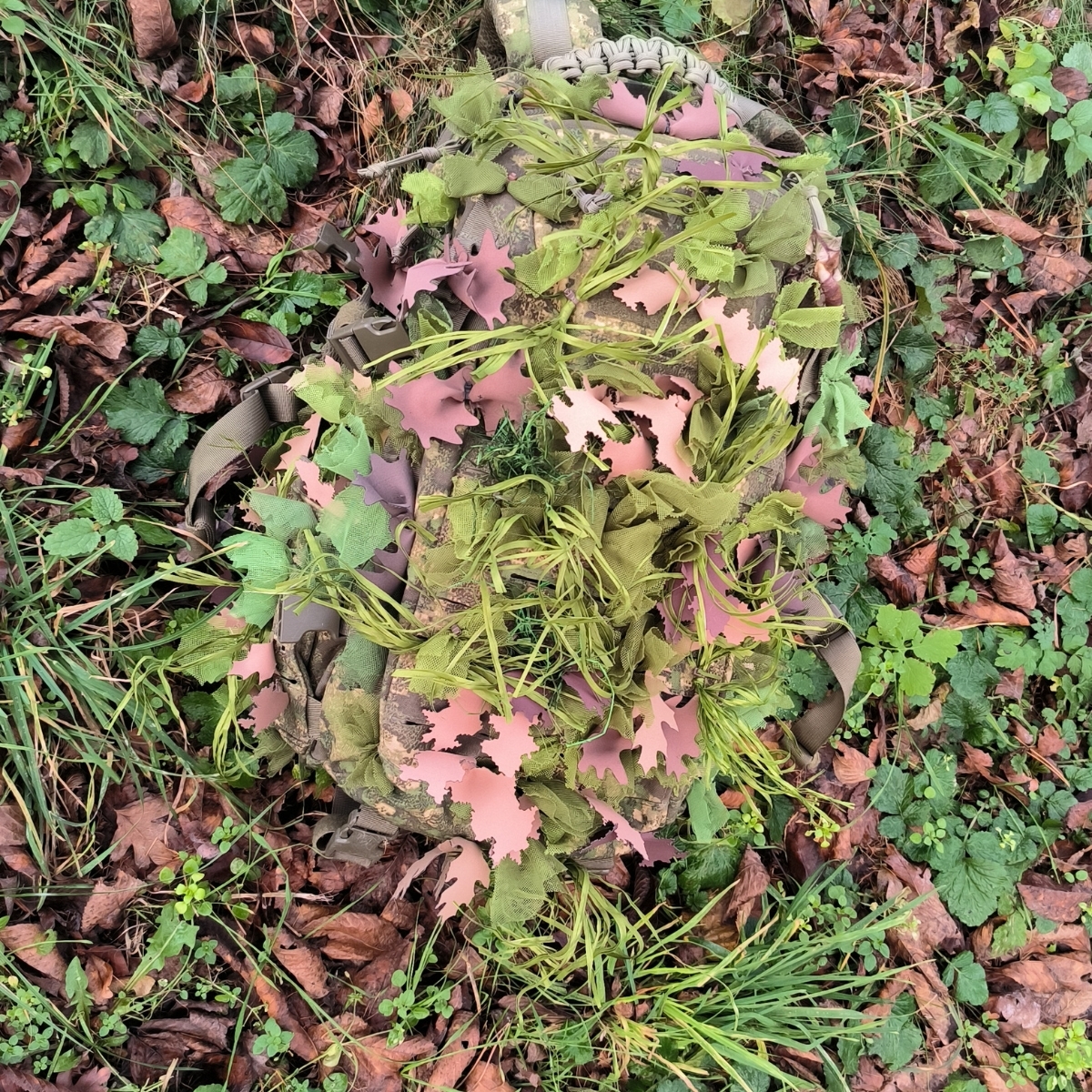 ANAREUS Pack of 3D SilkLeaf Camouflage Leaves, Small (25 Pcs) - Brown OD-A-ANAR91-S asgbox.pl ANAREUS Pack of 3D SilkLeaf Camouflage Leaves, Small (25 Pcs) - Brown - obrazek 7