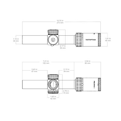 VictOptics LPVO Riflescope S10 1-10x24i Fiber - Black OD-A-OPSL39 asgbox.pl VictOptics LPVO Riflescope S10 1-10x24i Fiber - Black OD-A-OPSL39 asgbox.pl
